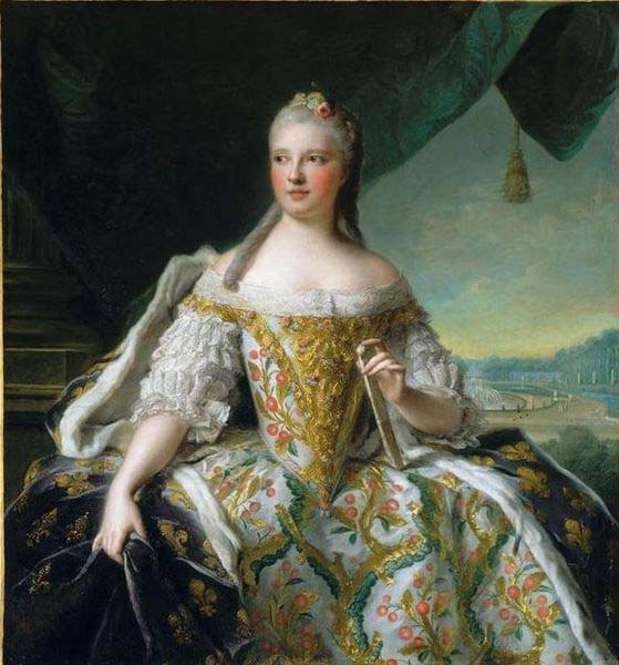 Marie-Josephe de Saxe, Dauphine de France dite autrfois Madame de France